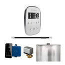 Mr.Steam ButlerFlex Steam Shower Control Package W/ TempoFlex Control & Linear SteamHead (SAK84713) - Saksby Wholesale - Polished Chrome View