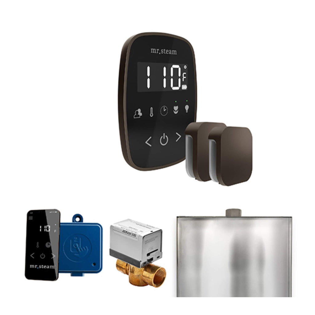 Mr.Steam ButlerFlex Steam Shower Control Package w/ TempoFlex Control and Aroma SteamHeads (SAK92375) - Saksby Wholesale - Oil Rubbed Bronze View