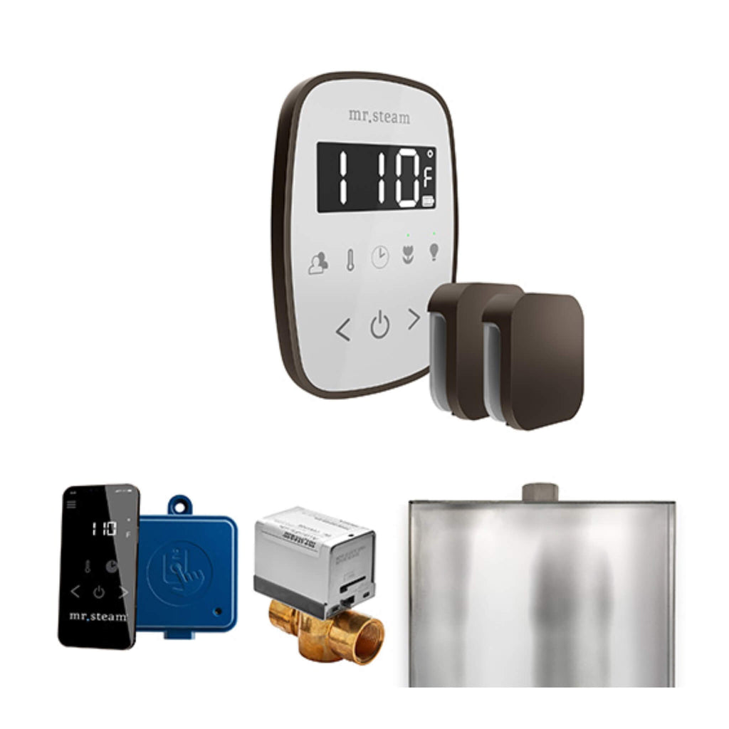 Mr.Steam ButlerFlex Steam Shower Control Package w/ TempoFlex Control and Aroma SteamHeads (SAK92375) - Saksby Wholesale - Oil Rubbed Bronze View