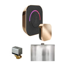 Mr.Steam ButlerTouch Steam Shower Control Package w/ TempoTouch Control and Aroma SteamHead (SAK95216) - Saksby Wholesale - Polished Gold View