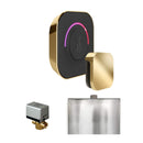 Mr.Steam ButlerTouch Steam Shower Control Package w/ TempoTouch Control and Aroma SteamHead (SAK95216) - Saksby Wholesale - Polished Brass View