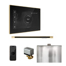 Mr.Steam XButler Steam Shower Control W/ iSteamX Control & Linear SteamHead (SAK58915) - Saksby Wholesale - Polished Brass View