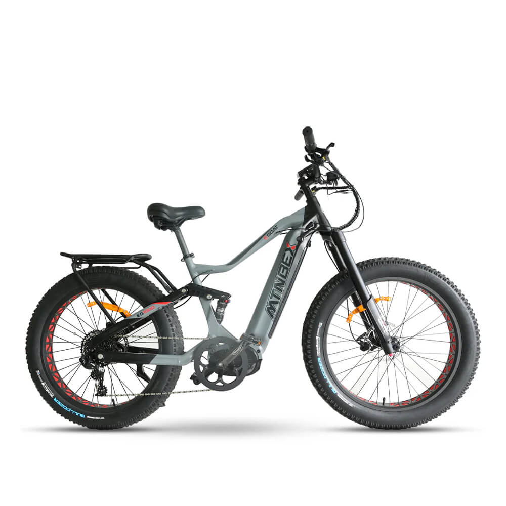 Mtnbex Egoat EG1000 48V/17.5AH Mid-Drive Full Suspension Electric Hunting Mountain EBike (SAK31264)