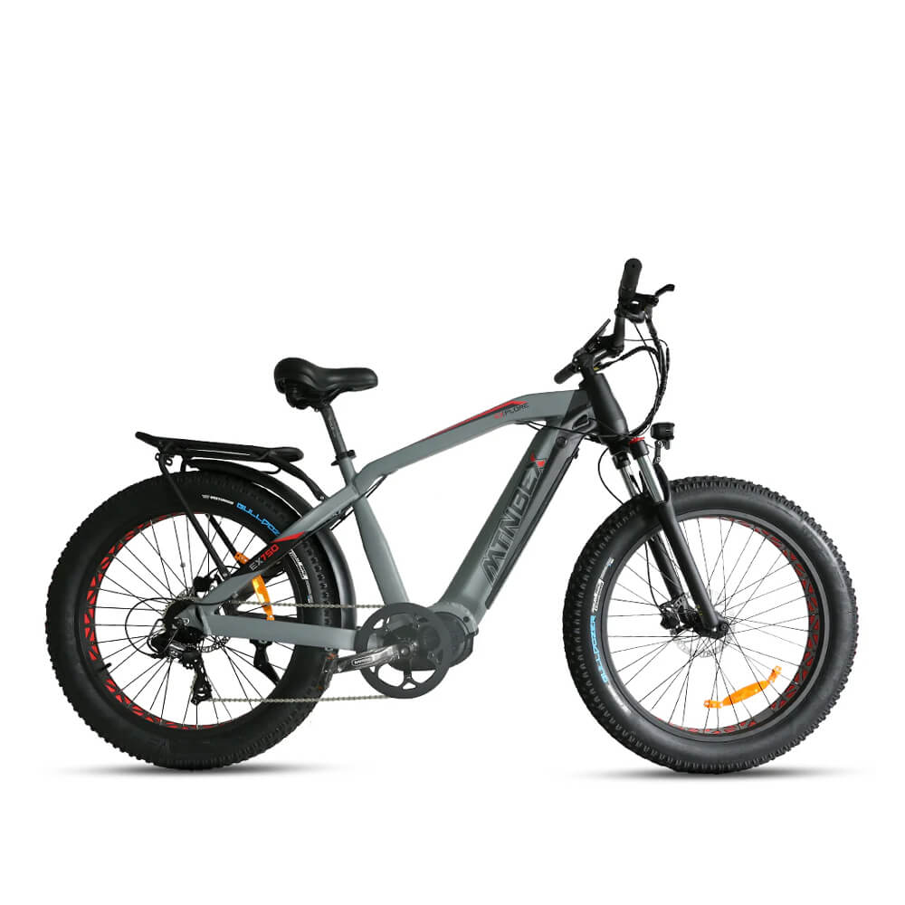 Mtnbex Explore EX750 48V/17.5AH Full Suspension Mid-Drive Hunting Ebike, 750W (SAK38612)
