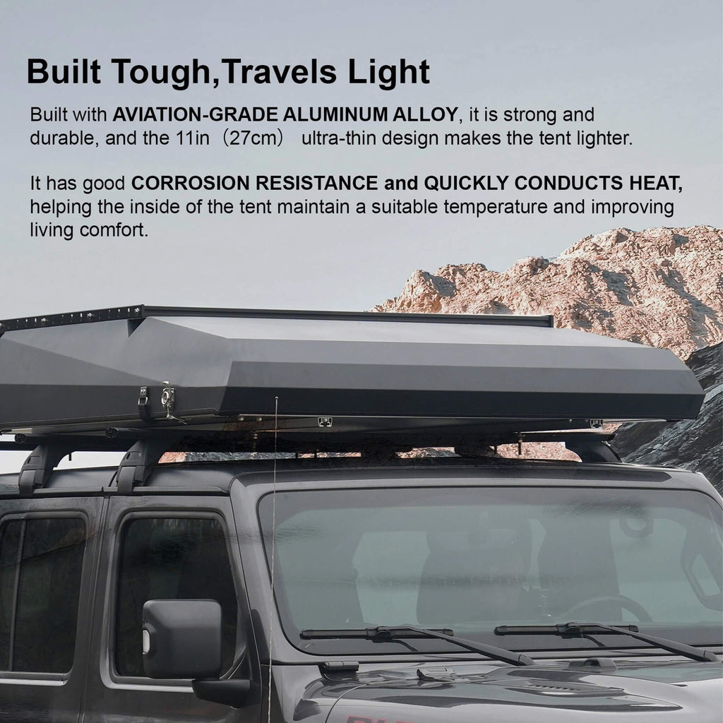 Naturnest Sirius 3 Premium 2XL 3 Person Clamshell Roof Top Tent SAK62917 Saksby - Durable