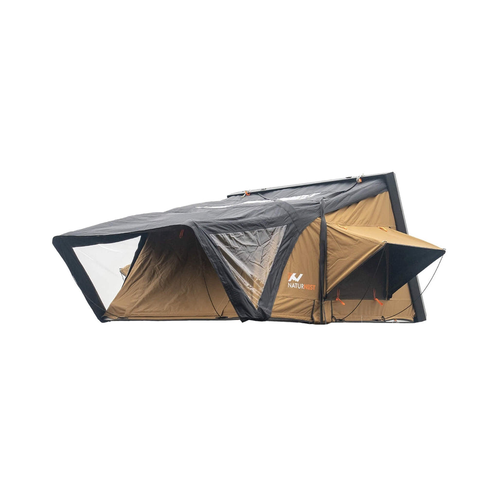 Naturnest Sirius 3 Premium 2XL 3 Person Clamshell Roof Top Tent SAK62917 Saksby - On White Background