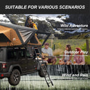 Naturnest Sirius 3 Premium 2XL 3 Person Clamshell Roof Top Tent SAK62917 Saksby - Various Scenarios