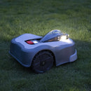 NOVABOT N2000 Premium Boundary Free Robot Lawn Mower For Large Lawns, 1.5 Acres - SAKSBY.com - Robotic Mower - Night View