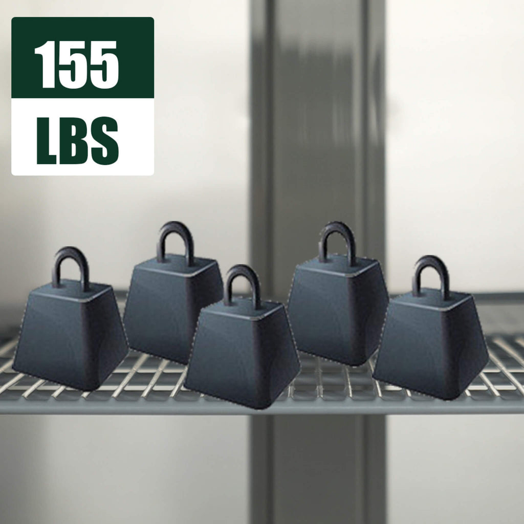 Orikool 27 Inch Commercial 23 Cu.Ft Reach-In Stainless Steel Freezer (SAK96352) - Saksby Wholesale - Carried Weight Capacity