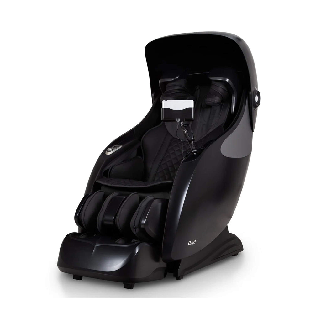 Osaki OP AI Xrest 4D Zero Gravity Massage Chair With Automatic Extendable Footrest Black SAK79353 - Front Left View