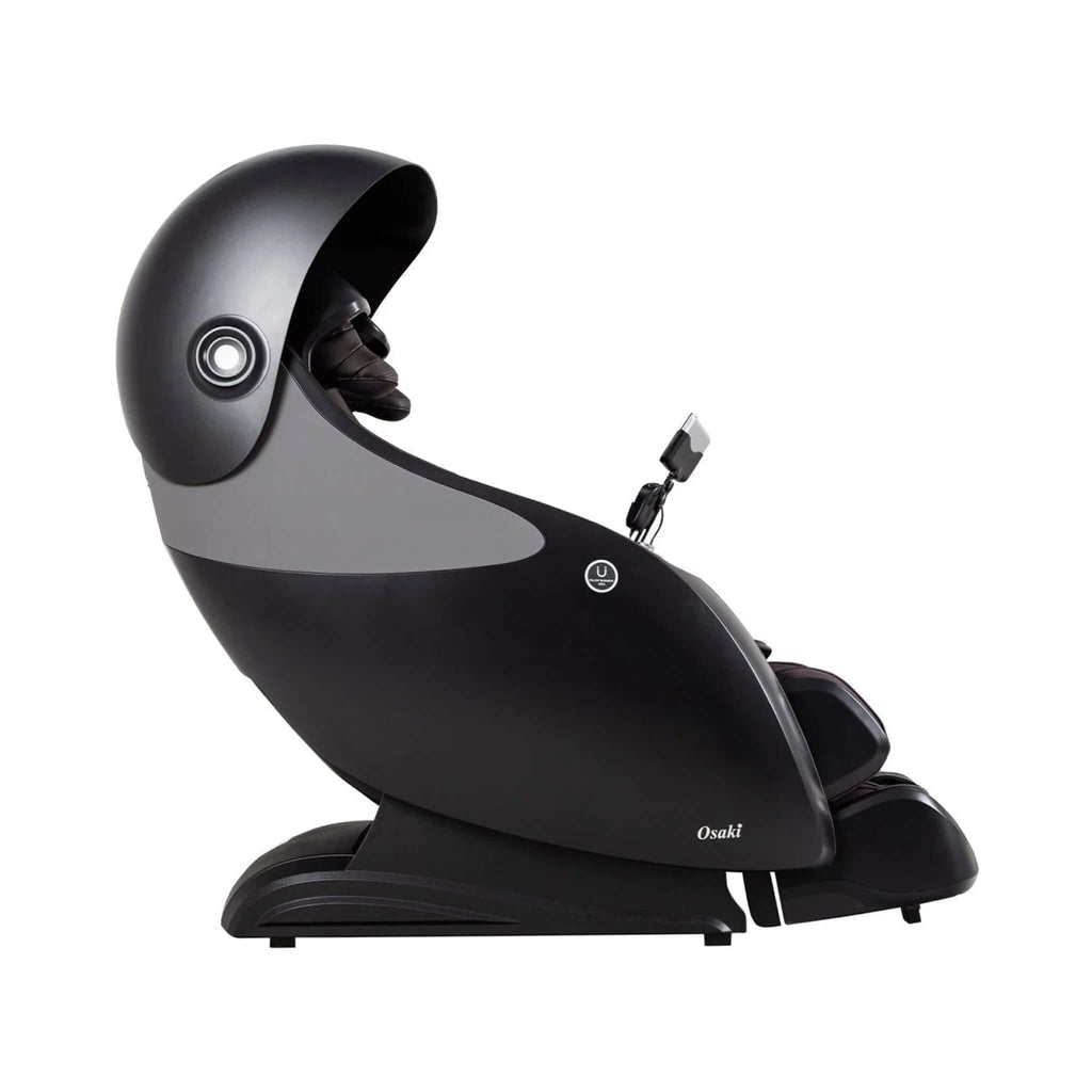 Osaki OP AI Xrest 4D Zero Gravity Massage Chair With Automatic Extendable Footrest Black SAK79353 - Right View