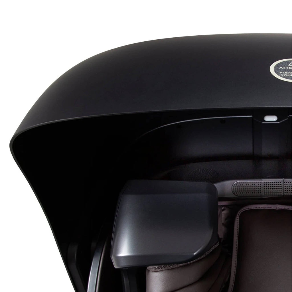 Osaki OP AI Xrest 4D Zero Gravity Massage Chair With Automatic Extendable Footrest Black SAK79353 - Top Close Up