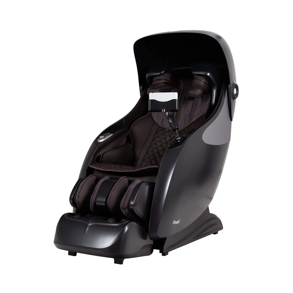 Osaki OP AI Xrest 4D Zero Gravity Massage Chair With Automatic Extendable Footrest Brown SAK79353 - Front Left View
