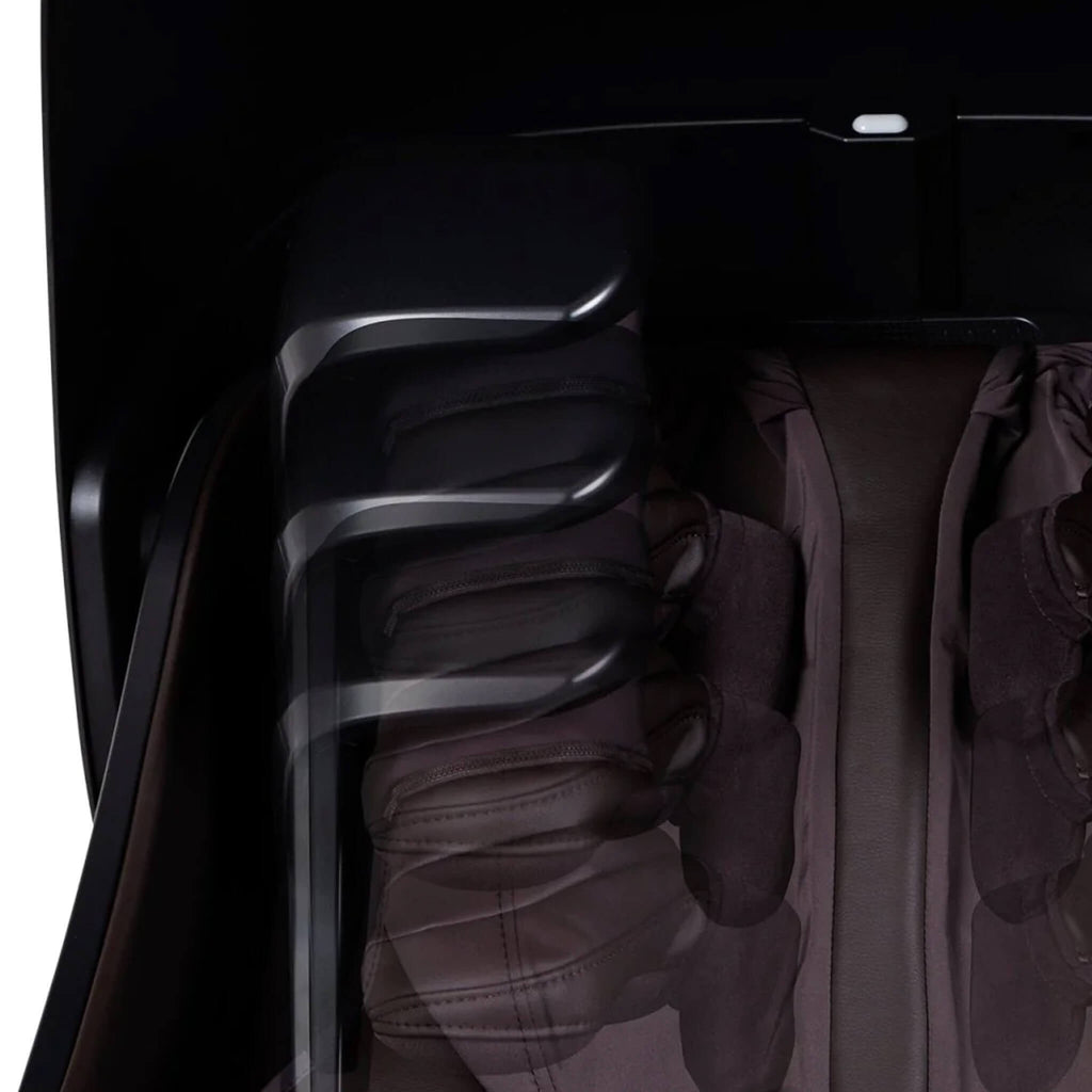 Osaki OP AI Xrest 4D Zero Gravity Massage Chair With Automatic Extendable Footrest Brown SAK79353 - Inside