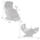Osaki OP AI Xrest 4D Zero Gravity Massage Chair With Automatic Extendable Footrest SAK79353 - Dimensions