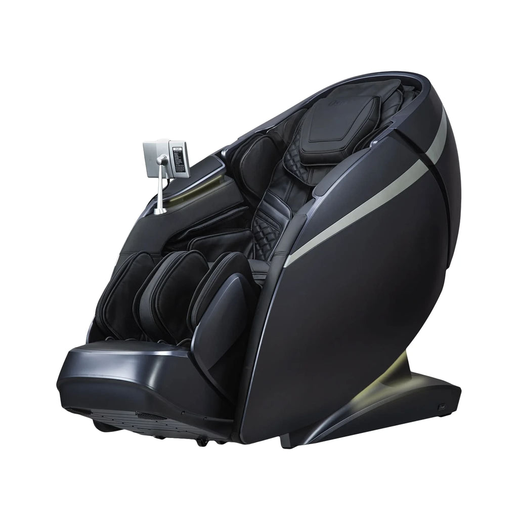 Osaki OS Pro 4D DuoMax Massage Chair With Intelligent Health Detection Black SAK74251 - Front Left View