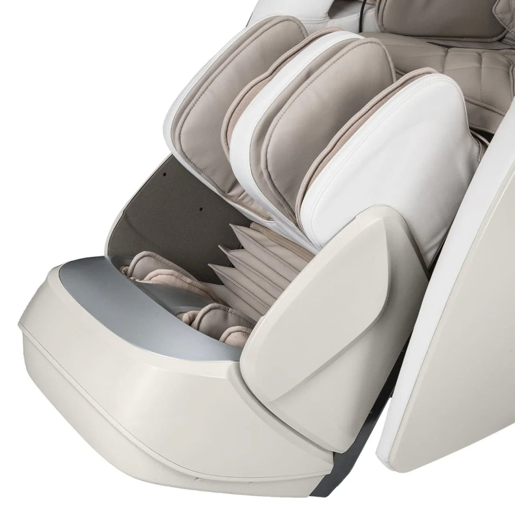 Osaki OS Pro 4D DuoMax Massage Chair With Intelligent Health Detection Taupe SAK74251 - Automatic Extendable Footrest