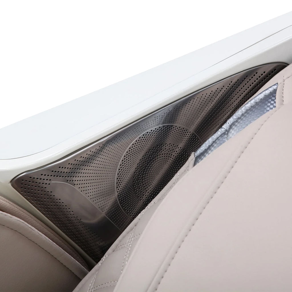 Osaki OS Pro 4D DuoMax Massage Chair With Intelligent Health Detection Taupe SAK74251 - Bluetooth Speakers