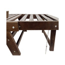 Outdoor Adjustable Wooden Patio Daybed Sofa With Cushions (SAK41345) - Saksby Wholesale - Material