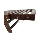 Outdoor Adjustable Wooden Patio Daybed Sofa With Cushions (SAK41345) - Saksby Wholesale - Sides Details