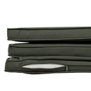 Outdoor Rattan Patio Daybed With Adjustable Backrest, Canopy Roof, Storage Box And Cup Holders (SAK54220) - Saksby Wholesale - Cover And Cushion Details