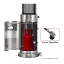 Portable Cylindrical Freestanding Outdoor Round Glass Tube Propane Patio Heater, 41K BTU (SAK93913) - Saksby Wholesale - Zoom Parts View