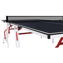 Portable Foldable Full Size Ping Pong Table Tennis Table With Net And Accessories (SAK64929) SAKSBY - Corner View Close Up
