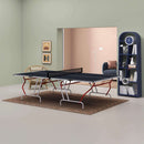 Portable Foldable Full Size Ping Pong Table Tennis Table With Net And Accessories (SAK64929) SAKSBY - Lifestyle In Living Room