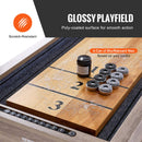 Premium 2-in-1 Shuffleboard Game Table Set With Bowling Combo (SAK81698)  SAKSBY - Durability