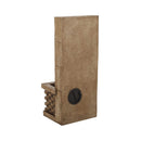 Premium 35 Inch Hand-Crafted Weather-Resistant Waterfall Fountain With LED Lights (SAK86757) - Saksby Wholesale - Back View