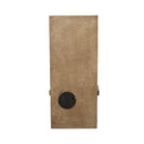 Premium 35 Inch Hand-Crafted Weather-Resistant Waterfall Fountain With LED Lights (SAK86757) - Saksby Wholesale - Center Back View