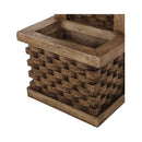 Premium 35 Inch Hand-Crafted Weather-Resistant Waterfall Fountain With LED Lights (SAK86757) - Saksby Wholesale - Design Details