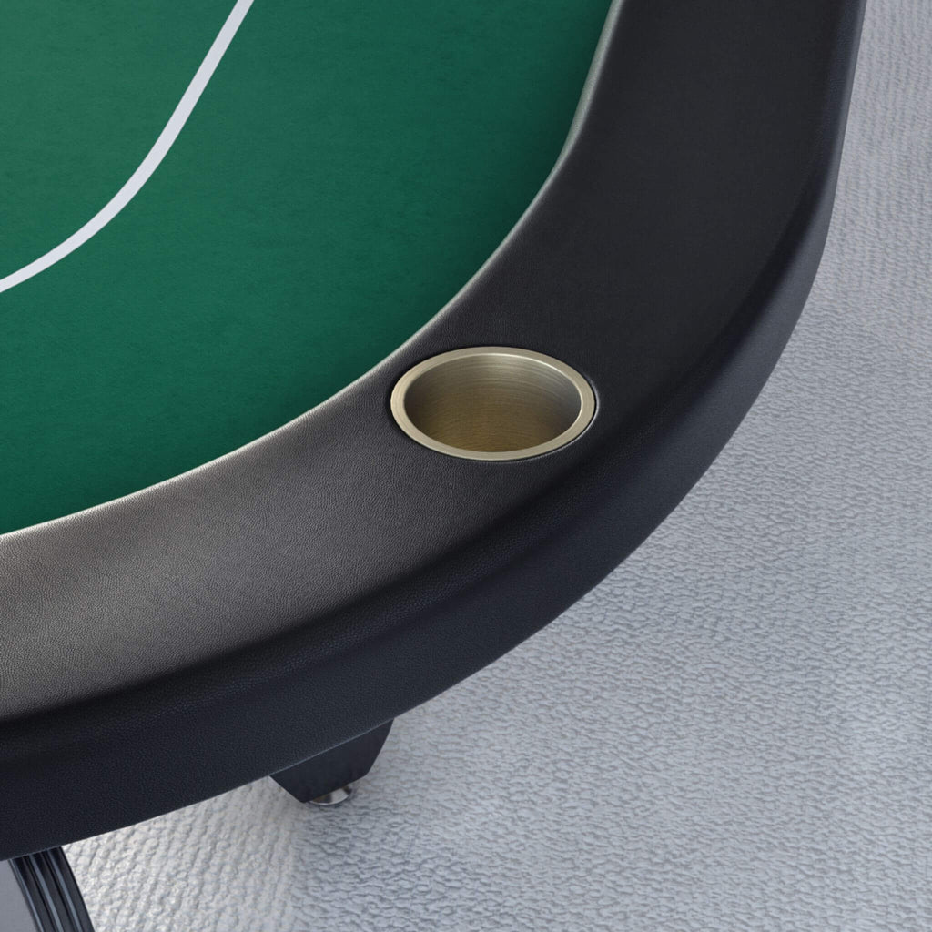 Premium 96 Inch Aura Oval Poker Table With Cup Holders, Chips Tray And Drop Box (SAK31045) - Saksby Wholesale - Chips Tray