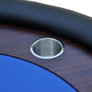 Premium 96 Inch Poker Table With U Shape Legs, Drox Box, Chips Tray (SAK40152) - Saksby Wholesale - Chip Tray Details