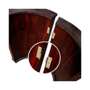 Premium 96 Inch Poker Table With U Shape Legs, Drox Box, Chips Tray (SAK40152) - Saksby Wholesale - Hinge Details