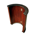 Premium 96 Inch Poker Table With U Shape Legs, Drox Box, Chips Tray (SAK40152) - Saksby Wholesale - Leg Shape Details