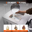 Premium Commercial 3-flavor Freestanding Soft Serve Ice Cream Machine Maker, 21-31 L/H (SAK21874) SAKSBY - 3 Flavors of Ice Cream