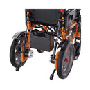 Premium Lightweight Electric Full Reclining Motorized Foldable Wheelchair (SAK91516) SAKSBY -  Right Rear View