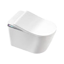 Premium Smart Auto Flush Toilet With Foot Sensor, Remote, Heated Seat And Night Light (SAK56378) - Saksby Wholesale - Side View