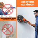 Professional Electric Drywall Ceiling Pole Sander W/ Vacuum, 750W (SAK97855) - Saksby Wholesale - Workplace View
