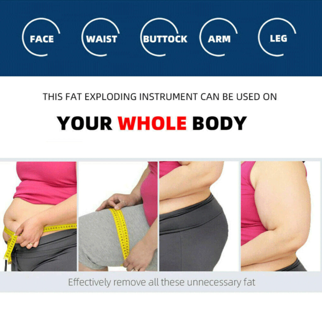 Professional Ultrasonic Cavitation RF Laser Lipo Machine -  Fat Reduction & Weight Loss (SAK95112) - Saksby Wholesale - Benefits With Text View