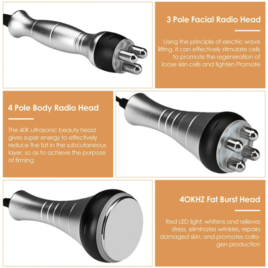 Professional Ultrasonic Cavitation RF Laser Lipo Machine -  Fat Reduction & Weight Loss (SAK95112) - Saksby Wholesale - Tools View