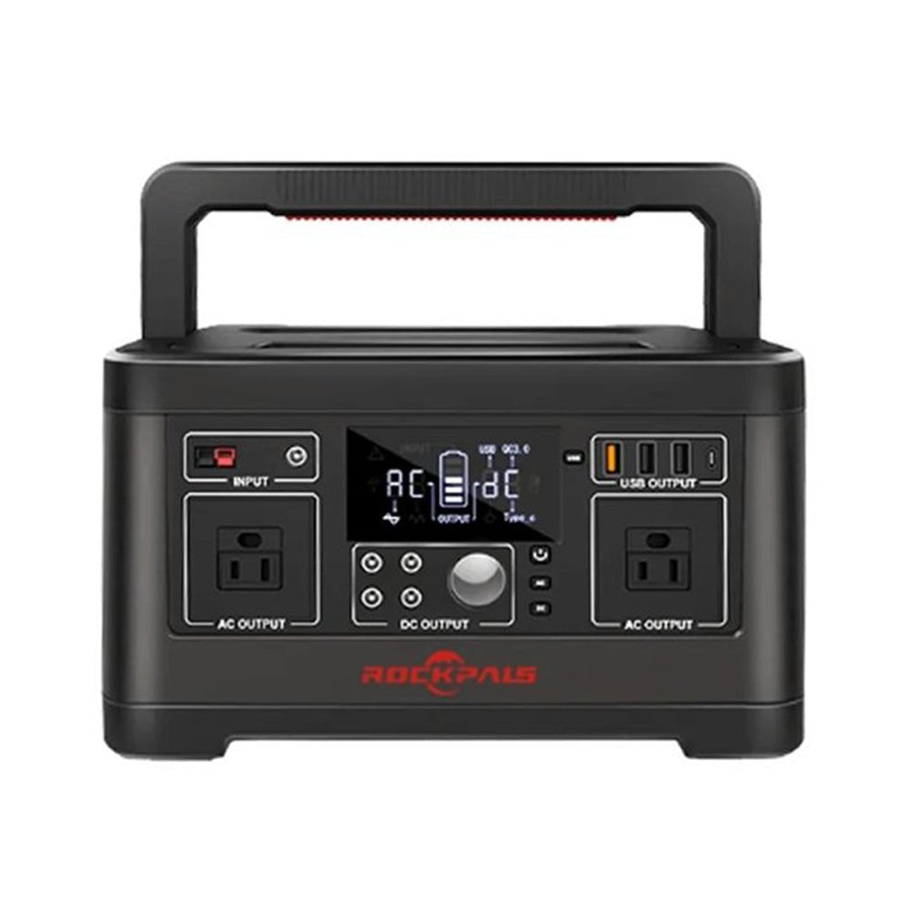 ROCKPALS 520WH High Capacity Portable Outdoor Power Station, 500W - SAKSBY.com - Portable Power Stations - SAKSBY.com