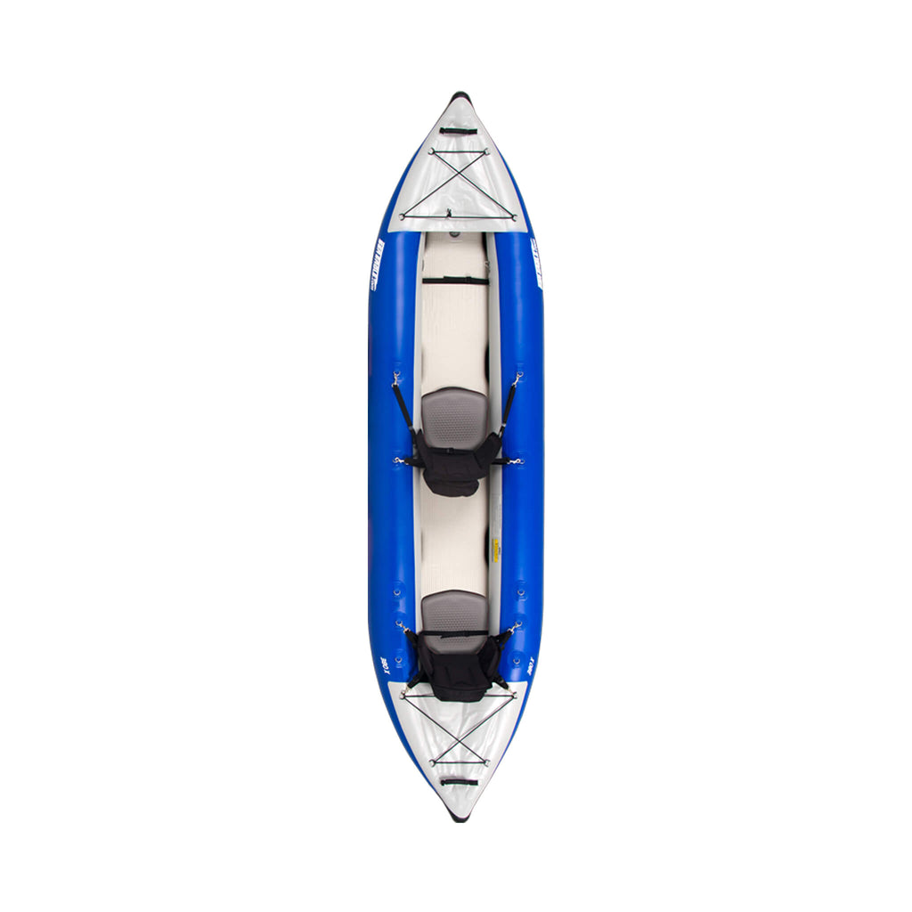 Blue Inflatable Kayak On A White Background - Saksby Wholesale