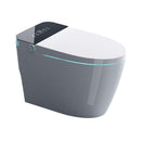 Smart Auto Dual Flush Tankless Toilet With Heated Bidet, Auto Open And Close (SAK37415) - Saksby Wholesale - White Background