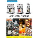 Sophisticated Commercial 110V Premium Steel Slushy Machine With Triple Tank Advance Cooling, 45L (SAK52258)-SAKSBY
