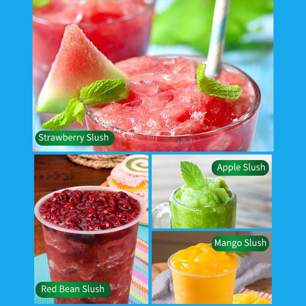 Sophisticated Commercial 110V Premium Steel Slushy Machine With Triple Tank Advance Cooling, 45L (SAK52258)-SAKSBY