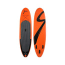 Streak Board Inflatable 10FT Stand Up Paddle Surfboard With Carry Bag, Pump And Paddle (SAK93471) SAKSBY - Top and Bottom View