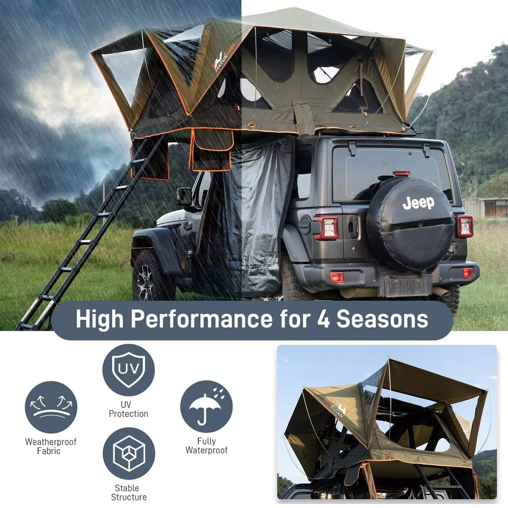 Stylish Aluminum Alloy Car Naturnest Roof Tent SAK50612 Saksby - Features