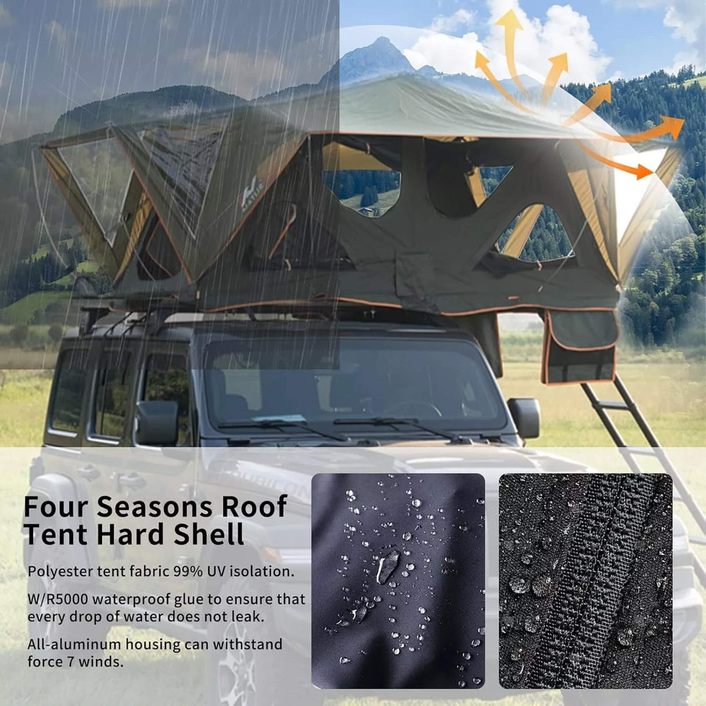 Stylish Aluminum Alloy Car Naturnest Roof Tent SAK50612 Saksby -  Four Seasons Roof Tent